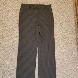 Gap Gray Womens Pinstripe Pants